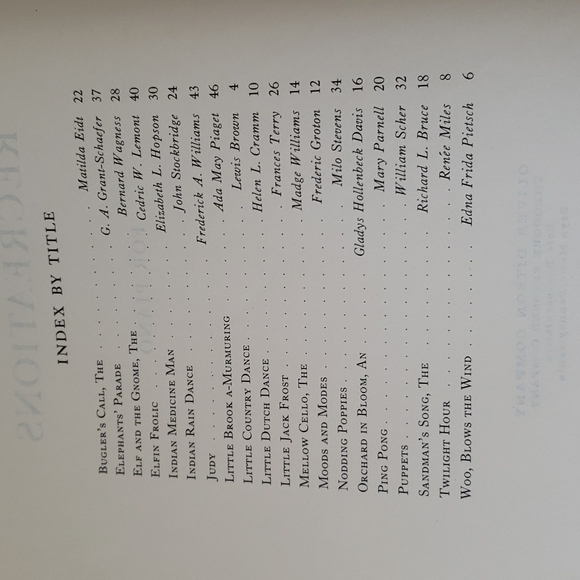 Vintage Twenty Easy Recreations for piano, sheet music piano book - Picture 4 of 5